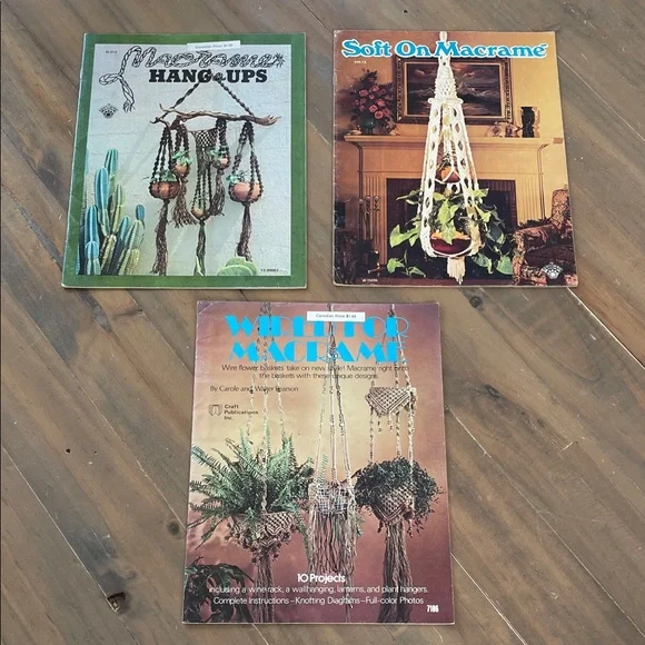 VINTAGE Macrame Pattern Book Bundle - Picture 6 of 10